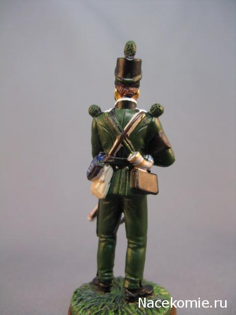 Наполеоновские войны №31 Рядовой 95-го Стрелкового полка Британской армии,1812г.