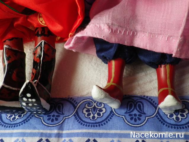 Куклы в народных костюмах №7 Кукла в калмыцком праздничном костюме