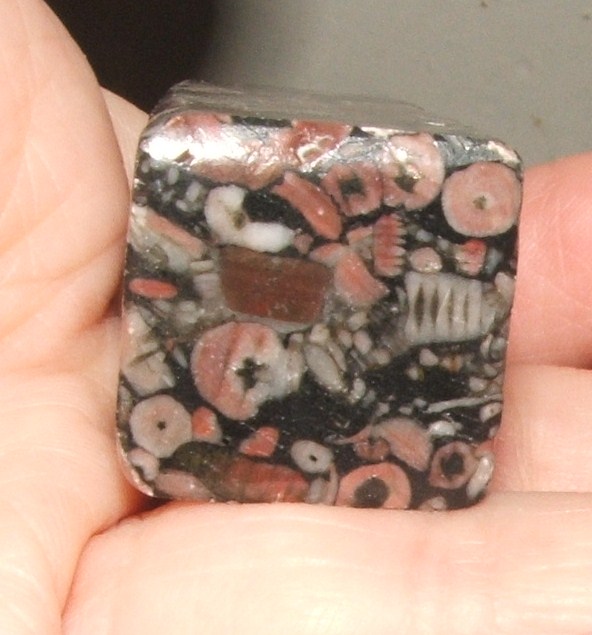 Энергия камней № 90 Криноидный известняк (обелиск) фото, обсуждение