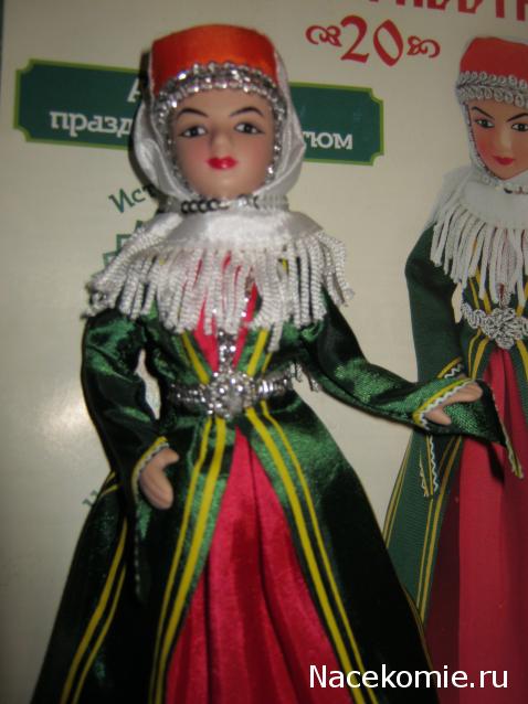 Куклы в народных костюмах №20 Кукла в армянском праздничном костюме