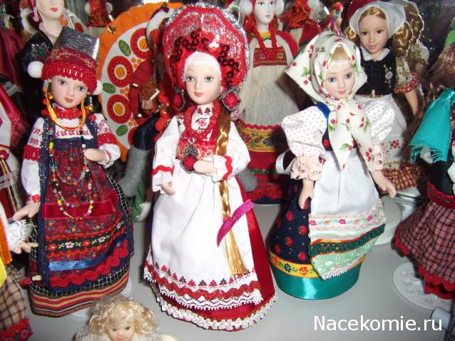 Куклы в народных костюмах №18 Кукла в повседневном костюме Пермской губернии