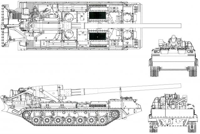 Русские танки №55 - САУ 2С7 Пион