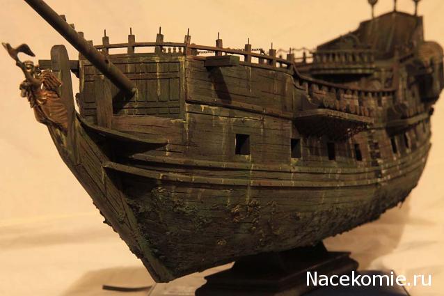 Собери Чёрную Жемчужину. Сборка: Покраска