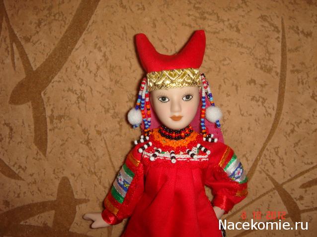 Куклы в народных костюмах №17 Кукла в летнем костюме Рязанской губернии