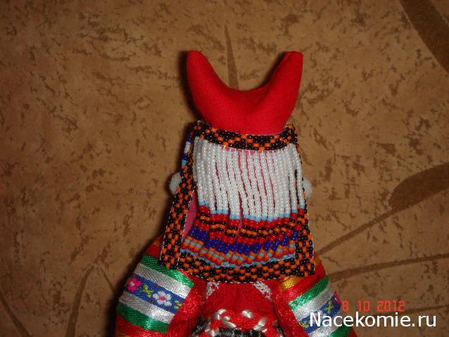 Куклы в народных костюмах №17 Кукла в летнем костюме Рязанской губернии