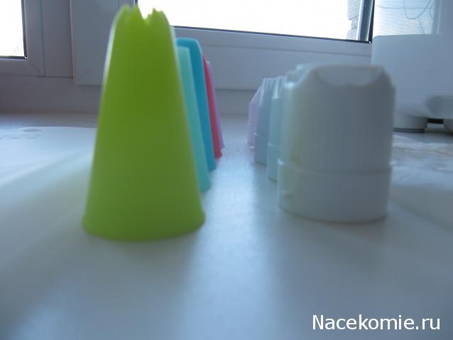 Изысканная выпечка № 18 Кондитерский мешочек с пятью насадками