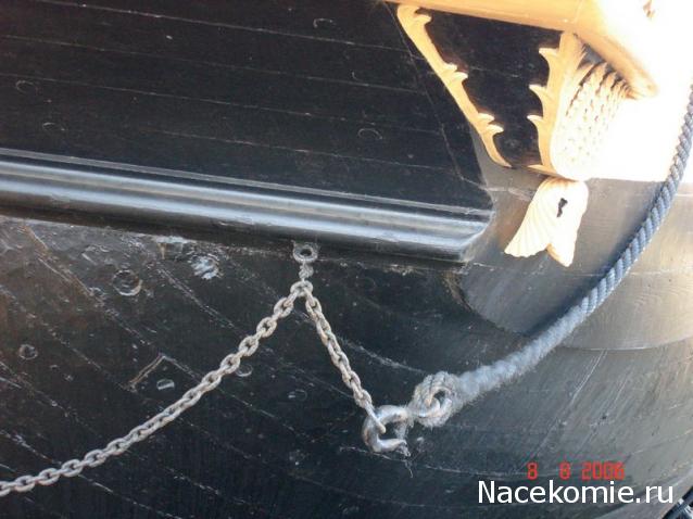 Корабль адмирала Нельсона "ВИКТОРИ" - Обшивка корпуса