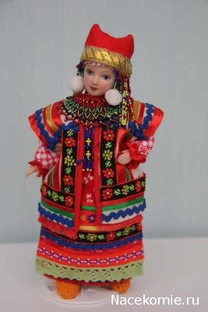 Куклы в народных костюмах №17 Кукла в летнем костюме Рязанской губернии