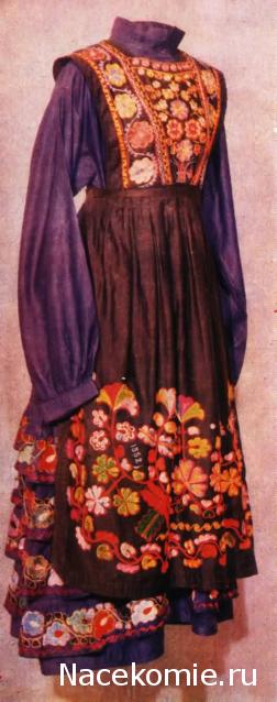 Куклы в народных костюмах №19 Кукла в башкирском праздничном костюме