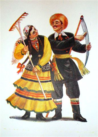 Куклы в народных костюмах №19 Кукла в башкирском праздничном костюме