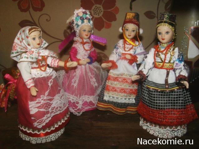 Куклы в народных костюмах №17 Кукла в летнем костюме Рязанской губернии