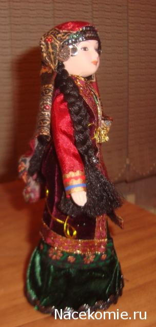 Куклы в народных костюмах №19 Кукла в башкирском праздничном костюме