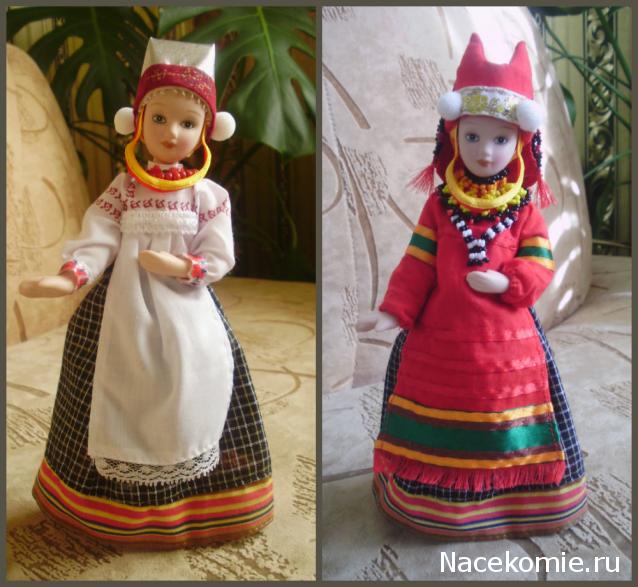 Куклы в народных костюмах №17 Кукла в летнем костюме Рязанской губернии