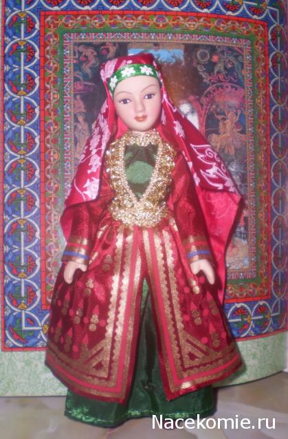 Куклы в народных костюмах №19 Кукла в башкирском праздничном костюме
