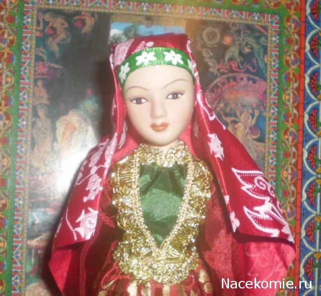 Куклы в народных костюмах №19 Кукла в башкирском праздничном костюме