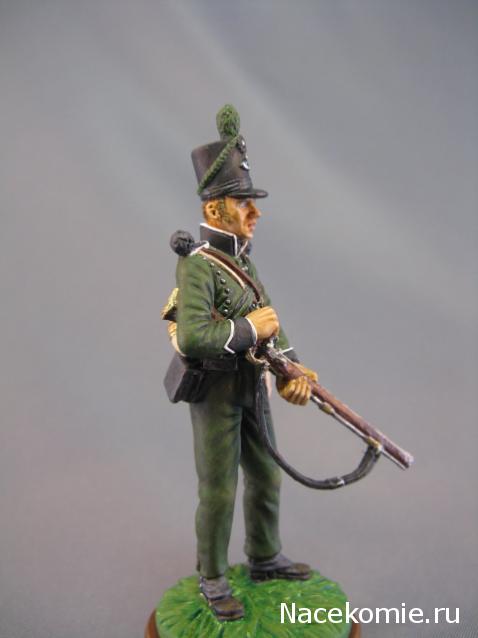 Наполеоновские войны №31 Рядовой 95-го Стрелкового полка Британской армии,1812г.