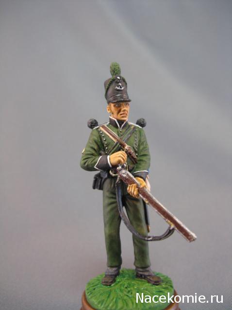 Наполеоновские войны №31 Рядовой 95-го Стрелкового полка Британской армии,1812г.
