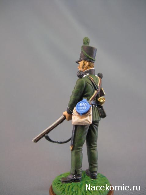 Наполеоновские войны №31 Рядовой 95-го Стрелкового полка Британской армии,1812г.