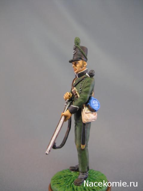 Наполеоновские войны №31 Рядовой 95-го Стрелкового полка Британской армии,1812г.
