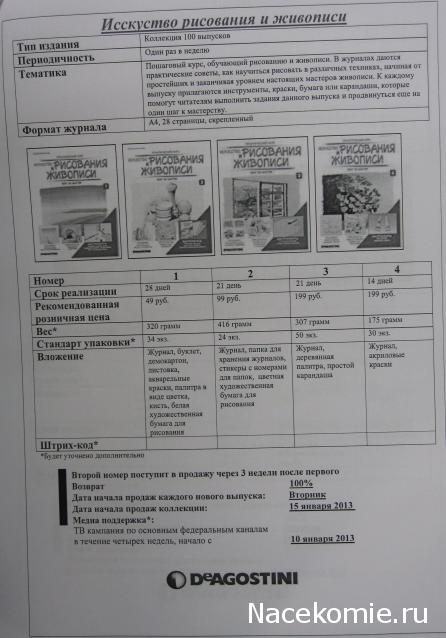 Возможные журнальные серии от ДеАгостини