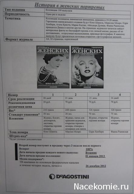 Возможные журнальные серии от ДеАгостини