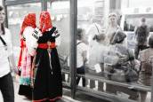 Куклы в народных костюмах – "Девчушки-болтушки"