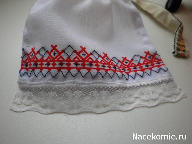 Куклы в народных костюмах №8 Кукла в летнем костюме Минской губернии