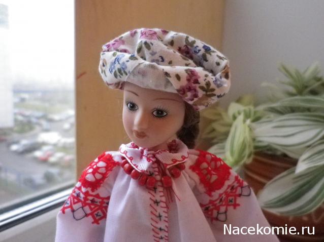 Куклы в народных костюмах №8 Кукла в летнем костюме Минской губернии