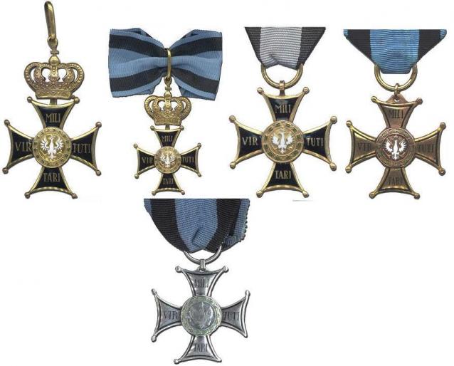 Ордена №19 Знак ордена Военного достоинства (Virtuti Militari)