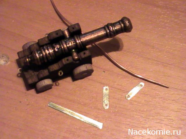 Собери Чёрную жемчужину. Сборка: оснащение палуб