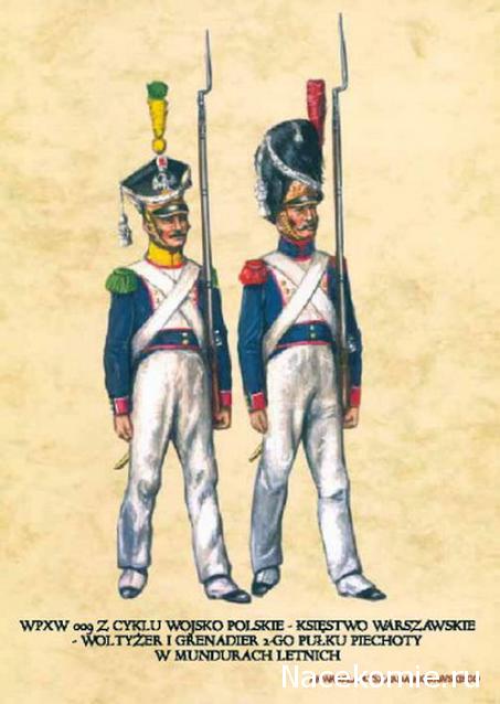 Униформология: польские войска в армии Наполеона и войско Великого Герцогства Варшавского