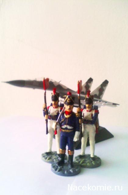 Наполеоновские Войны №32 Сержант гренадерской роты 63-го полка линейной пехоты с фаньоном, 1812 г.
