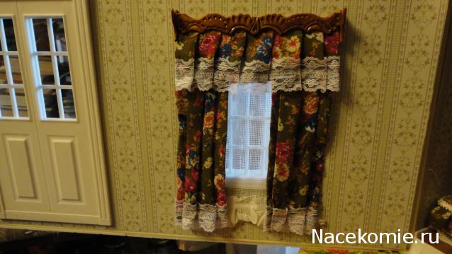 Дом Мечты №57 Занавески для кухни,  метелка