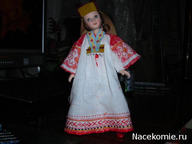Куклы в народных костюмах №9 Кукла в праздничном костюме Смоленской губернии