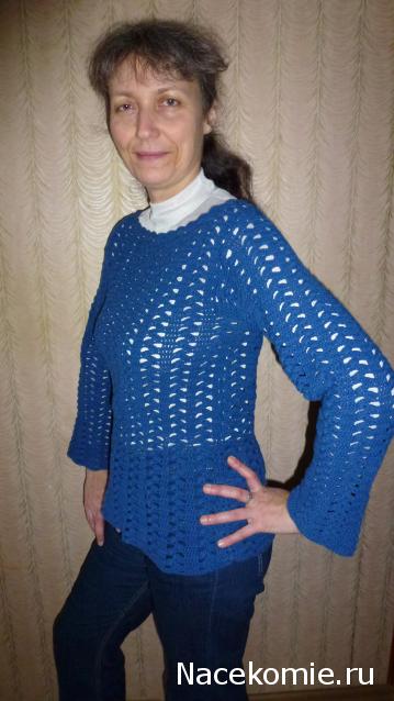 Чудесный крючок №8: пуловер, шапочка с ушками, салфетки