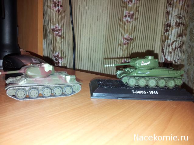 Танки Мира №1 Т-34-85 и PzKpfw IV
