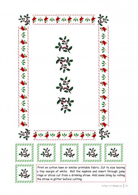 Новый год, Рождество и другие праздники в миниатюре