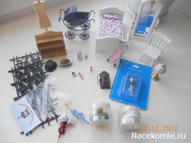 Мебель и аксессуары для кукольного дома НЕ ИЗ ЖУРНАЛА