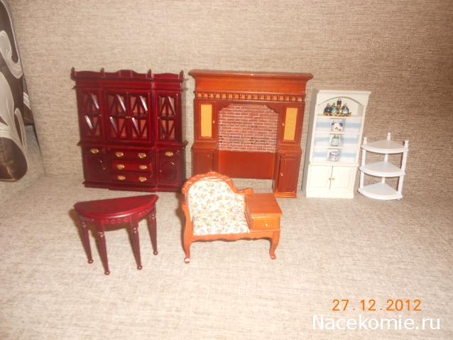 Мебель и аксессуары для кукольного дома НЕ ИЗ ЖУРНАЛА