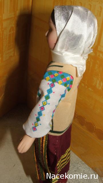 Куклы в народных костюмах №24 Кукла в молдавском летнем костюме