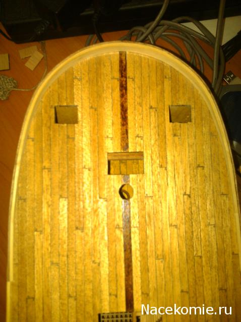 Парусник Баунти - Сборка корпуса