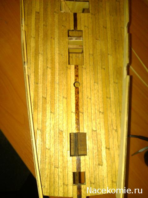 Парусник Баунти - Сборка корпуса