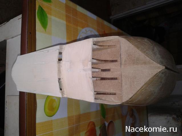 Собери Чёрную Жемчужину. Сборка корпуса.