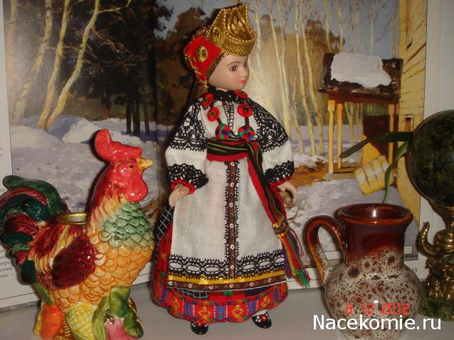 Куклы в народных костюмах №10 Кукла в праздничном костюме Воронежской губернии