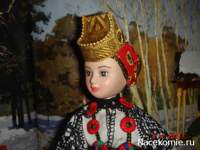 Куклы в народных костюмах №10 Кукла в праздничном костюме Воронежской губернии