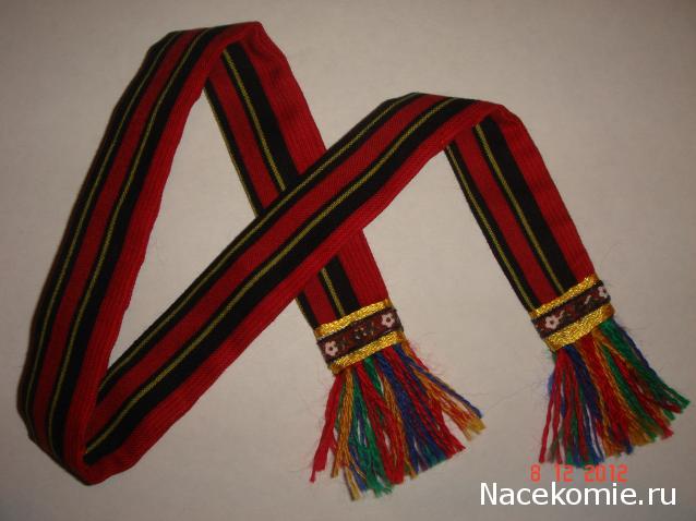 Куклы в народных костюмах №10 Кукла в праздничном костюме Воронежской губернии