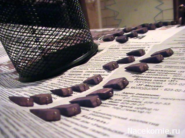 Собери Чёрную жемчужину. Сборка: оснащение палуб