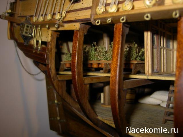 Парусник Баунти - Обустройство интерьера и  декора