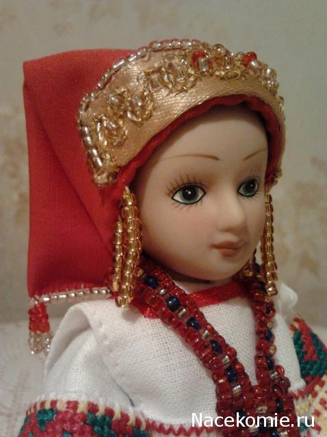 Куклы в народных костюмах №21 Кукла в праздничном костюме Калужской губернии