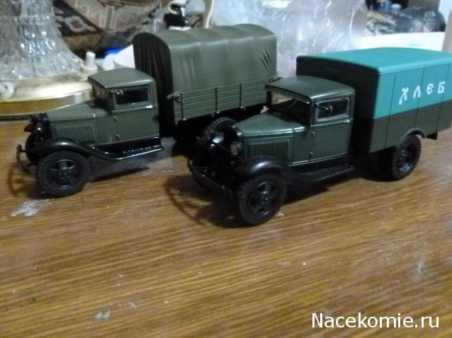 Автомобиль на Службе №34 - ГАЗ-АА Фургон Доставка хлеба